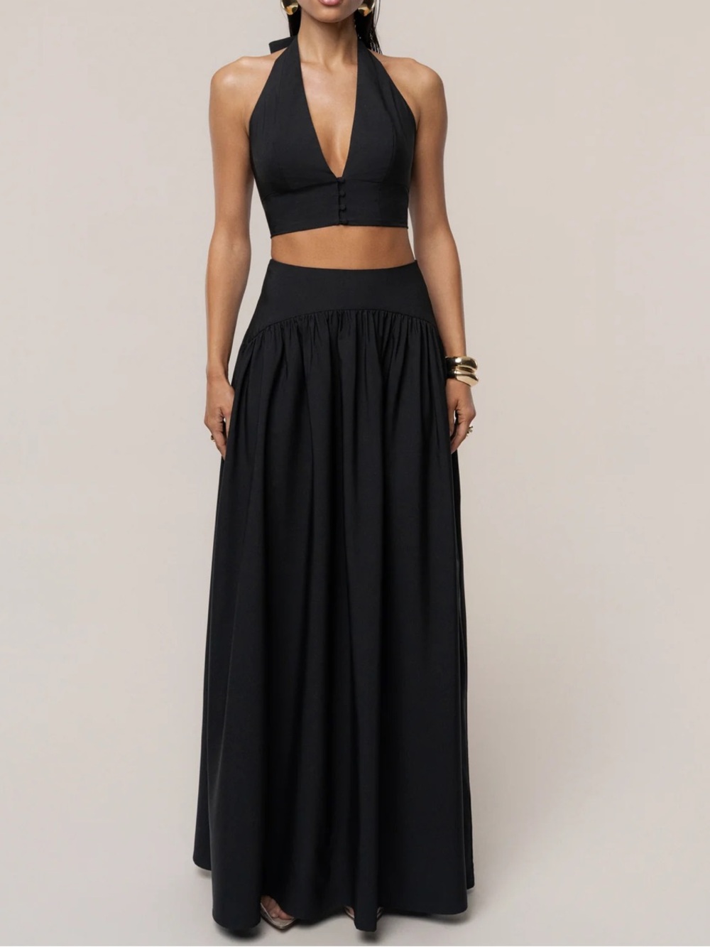 NWT JLUXLABEL BLACK HAVEN SKIRT SET - SIZE SMALL - perfect condition! - Picture 2 of 4